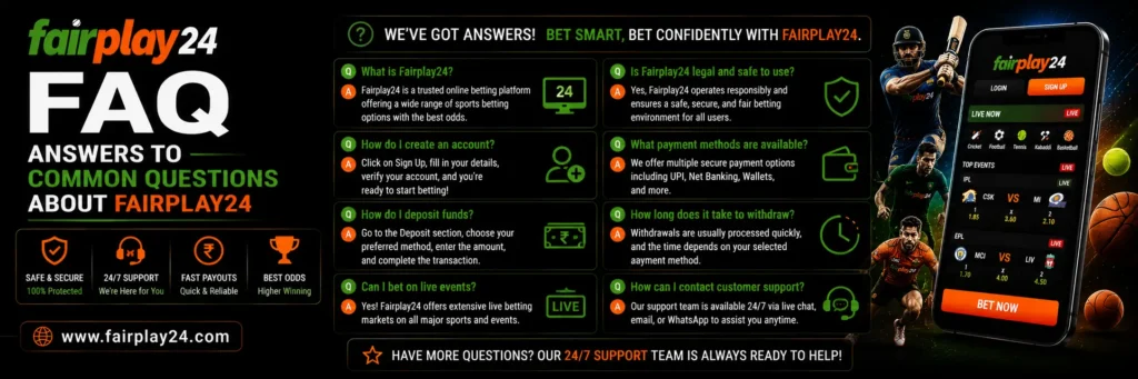Fairplay24 FAQ – Answers to Common Questions About Fairplay24